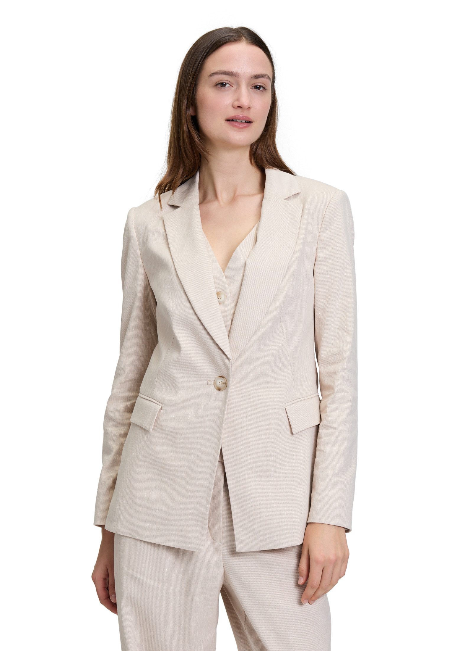 Longblazer Betty & Co Businessblazer mit Taschen