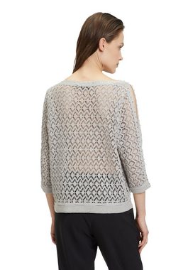 Betty Barclay Strickpullover mit Lochmuster (1-tlg) limited edition