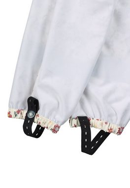 Sterntaler® Regenhose Regenträgerhose Blumen (1-tlg., Matschlatzhose mit Druckknöpfen, Regenhose mit süßen Motiven) Regenhose Wasserdicht, Matschhose mit verstellbaren Trägern