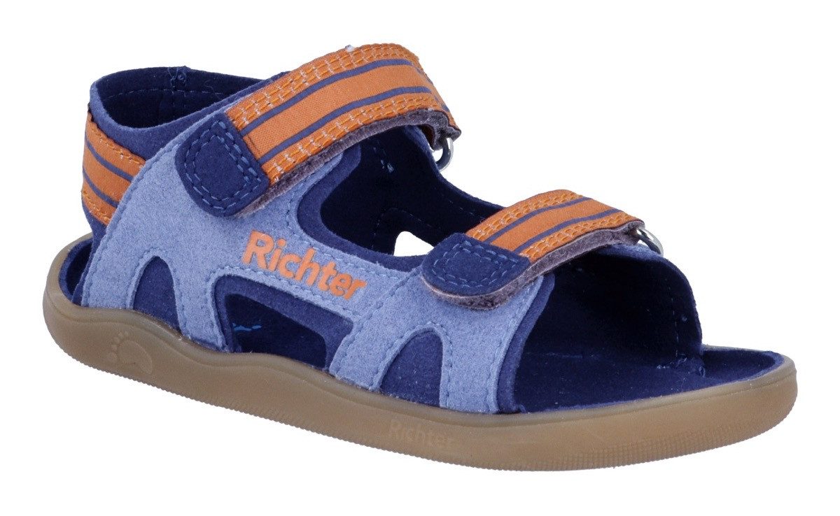 Richter Lucky Barfußschuh Kinderschuh, Größenschablone zum Download, mit WMS