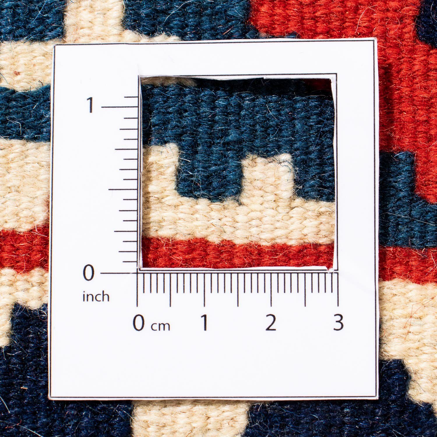Oriental 102 - quadratisch Wollteppich Kelim x quadratisch, - Einzelstück morgenland, 6 mm, 102 Höhe: Wohnzimmer, cm mehrfarbig, -