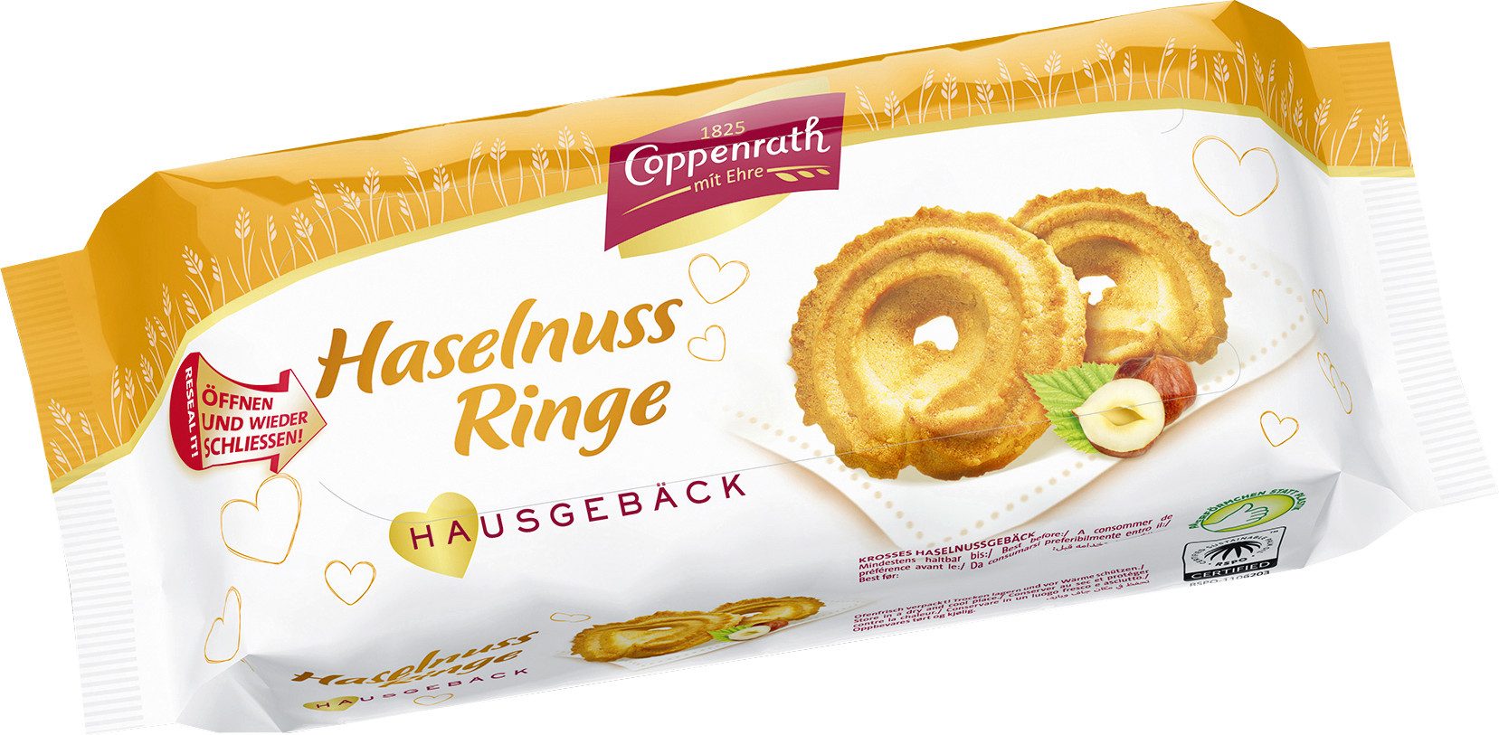 Coppenrath Kekse, Coppenrath Haselnuss Ringe