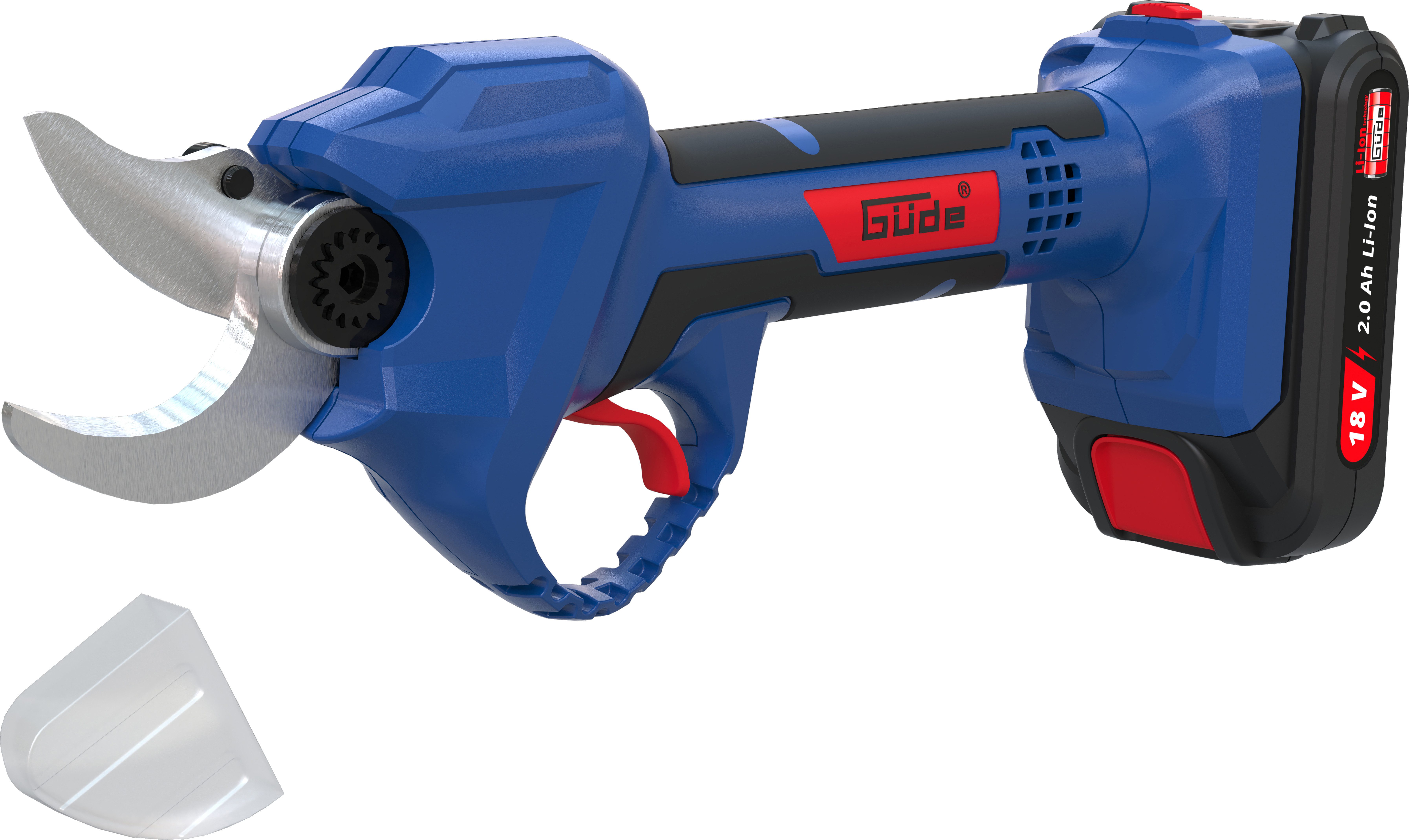 Güde Akku-Astschere »ASC 18-201-05 K«, Inkl. Akku 2Ah/18V, Ladegerät 0,5 A