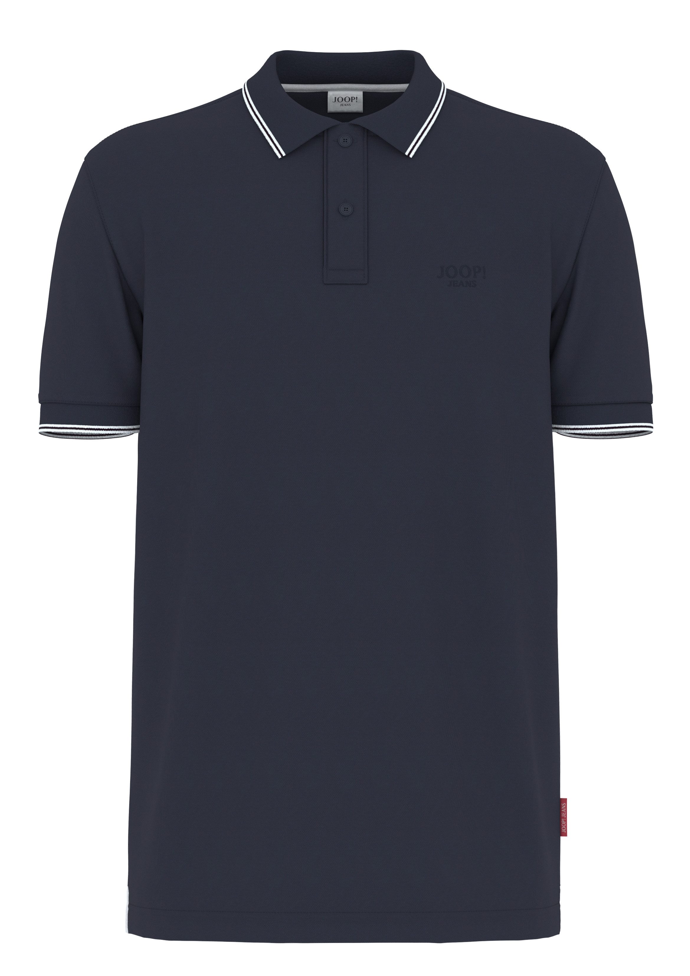 Joop Jeans Poloshirt Agnello Mit Rundhalsausschnitt günstig online kaufen