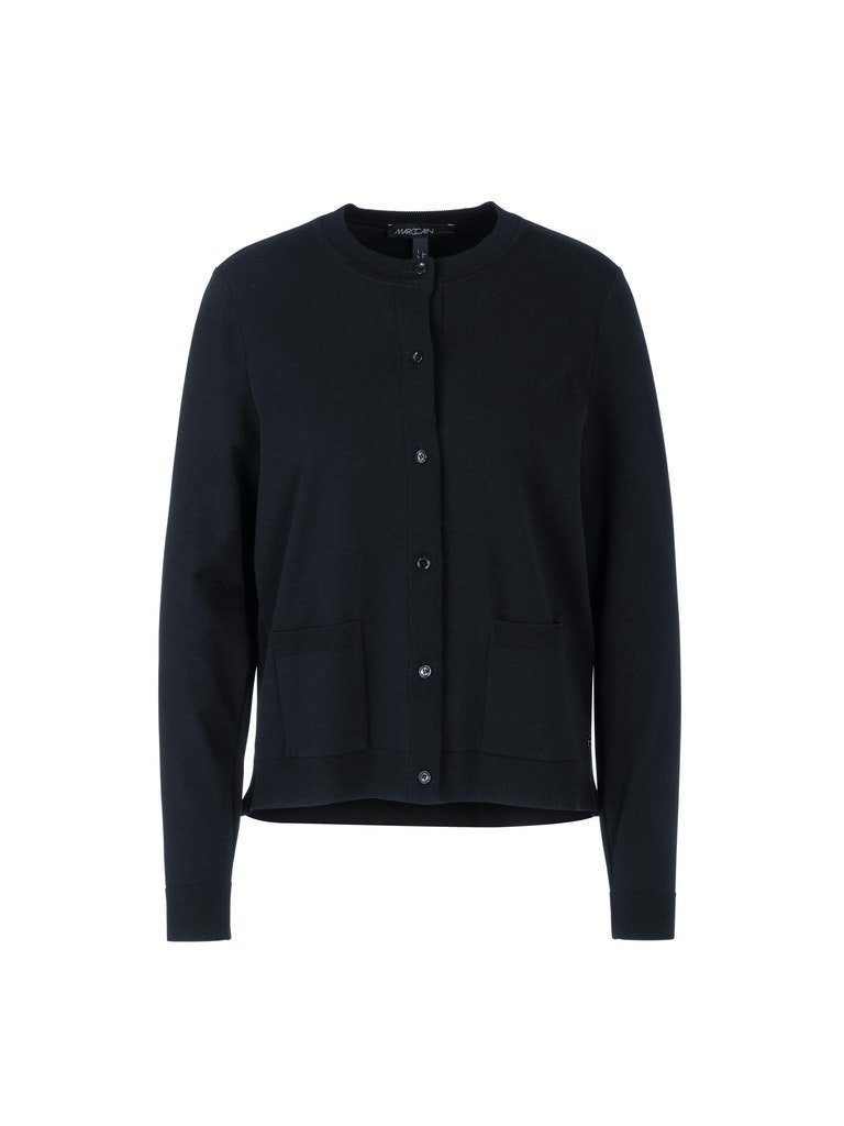Marc Cain Strickcape Marc Cain Essentials / Da. Weste / Cardigan günstig online kaufen