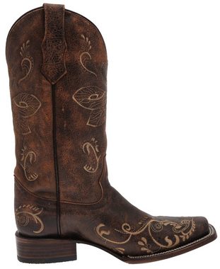 Corral Boots L5079 Braun Cowboystiefel Damen Westernstiefel