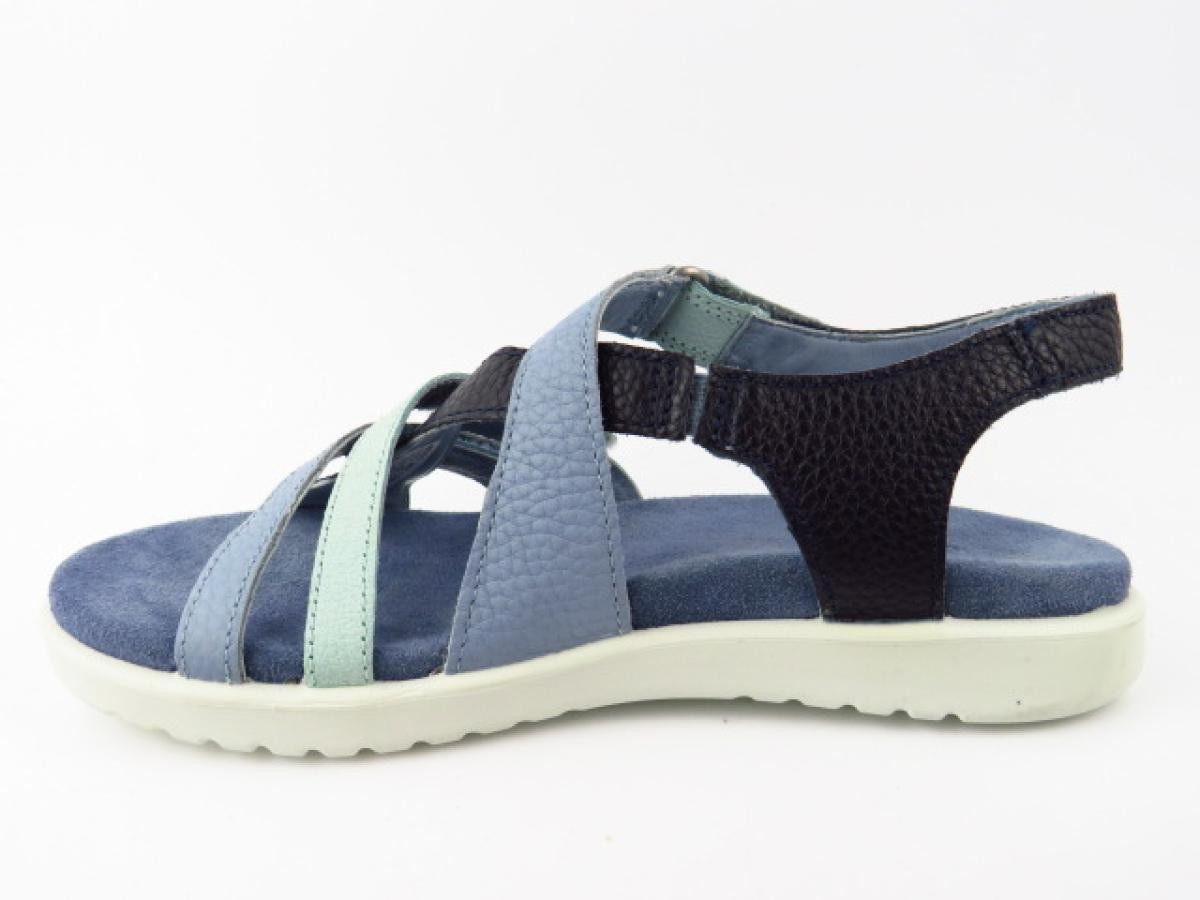 Ecco Flora blau kombi. Sandale