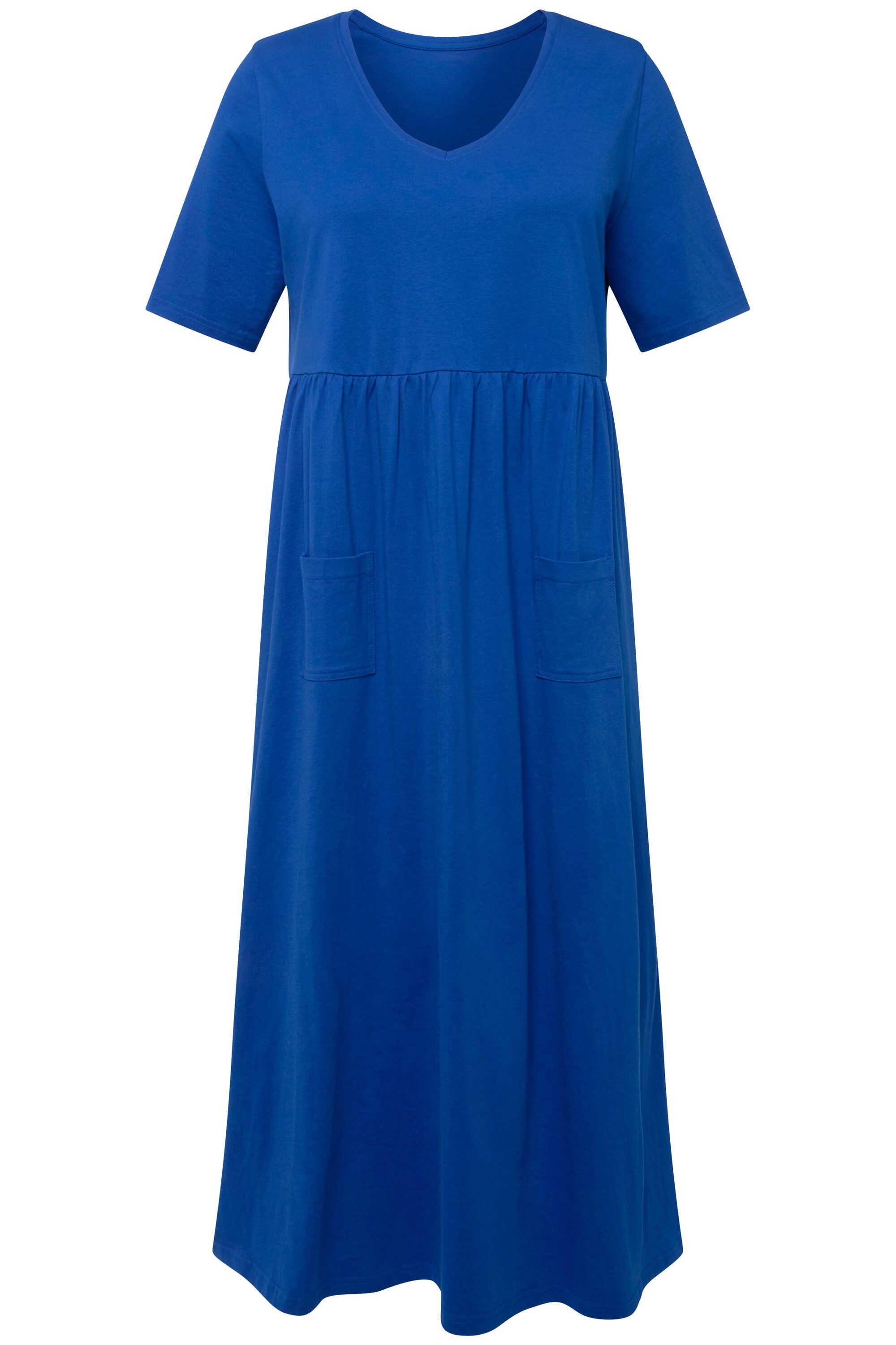Ulla Popken Maxikleid Jerseykleid Empirenaht A-Linie günstig online kaufen
