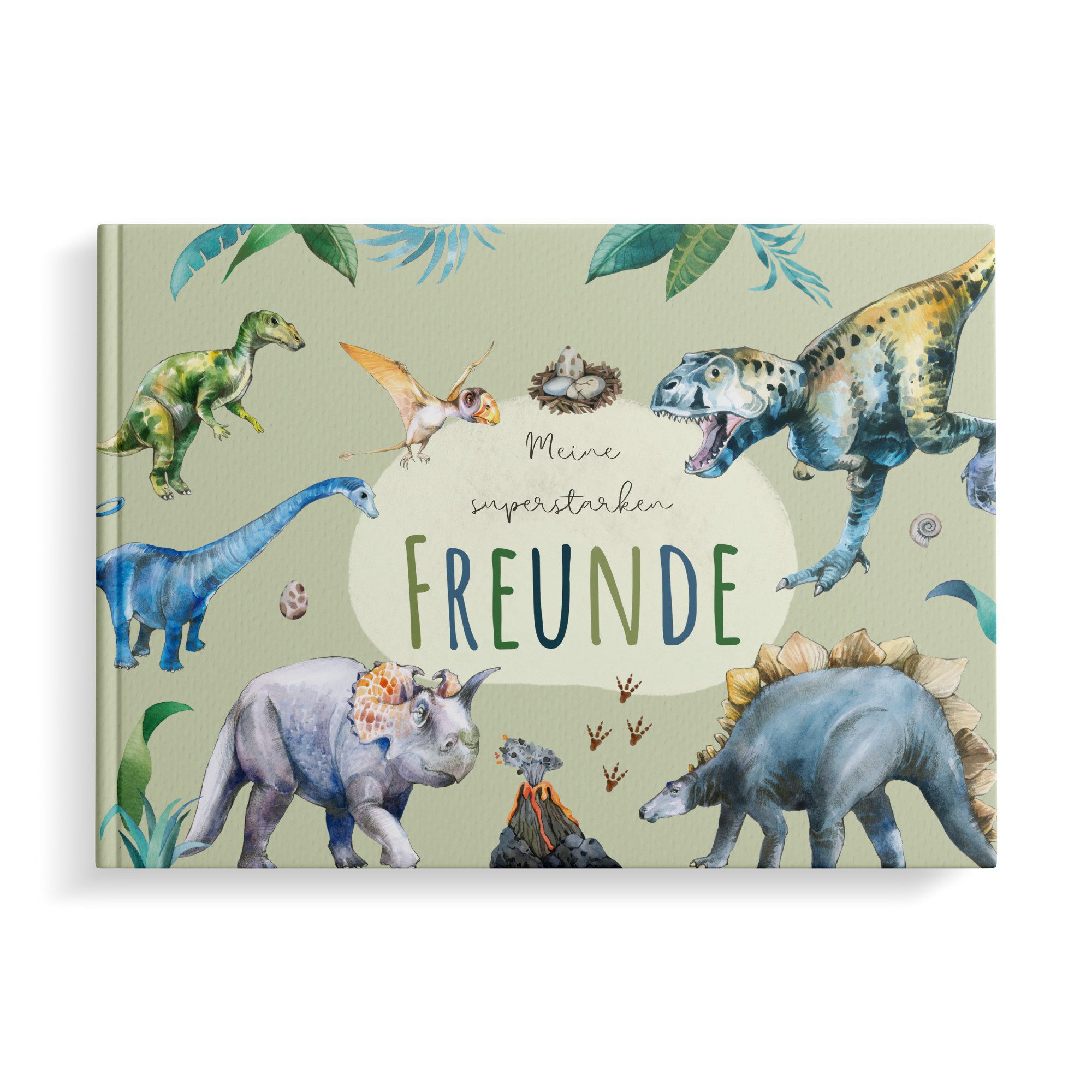 MeinBaby123® Tagebuch Freundebuch für Kinder, Freundschaftsalbum, Freundealbum Kindergarten und Schule, Freundschaftsbuch Hardcover