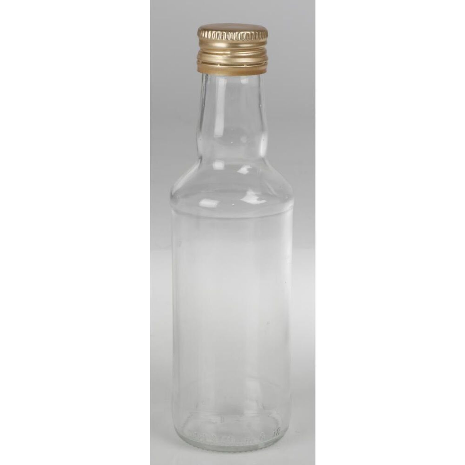 Glas Vorratsdose Leer, BURI Schraubverschluss Schnaps 18x Flasche Glas Likör Vorrat 250ml