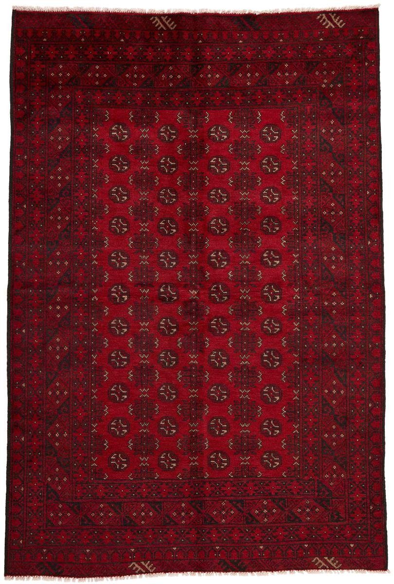 Orientteppich Afghan Akhche 160x239 Handgeknüpfter Orientteppich, Nain Trading, rechteckig, Höhe: 6 mm