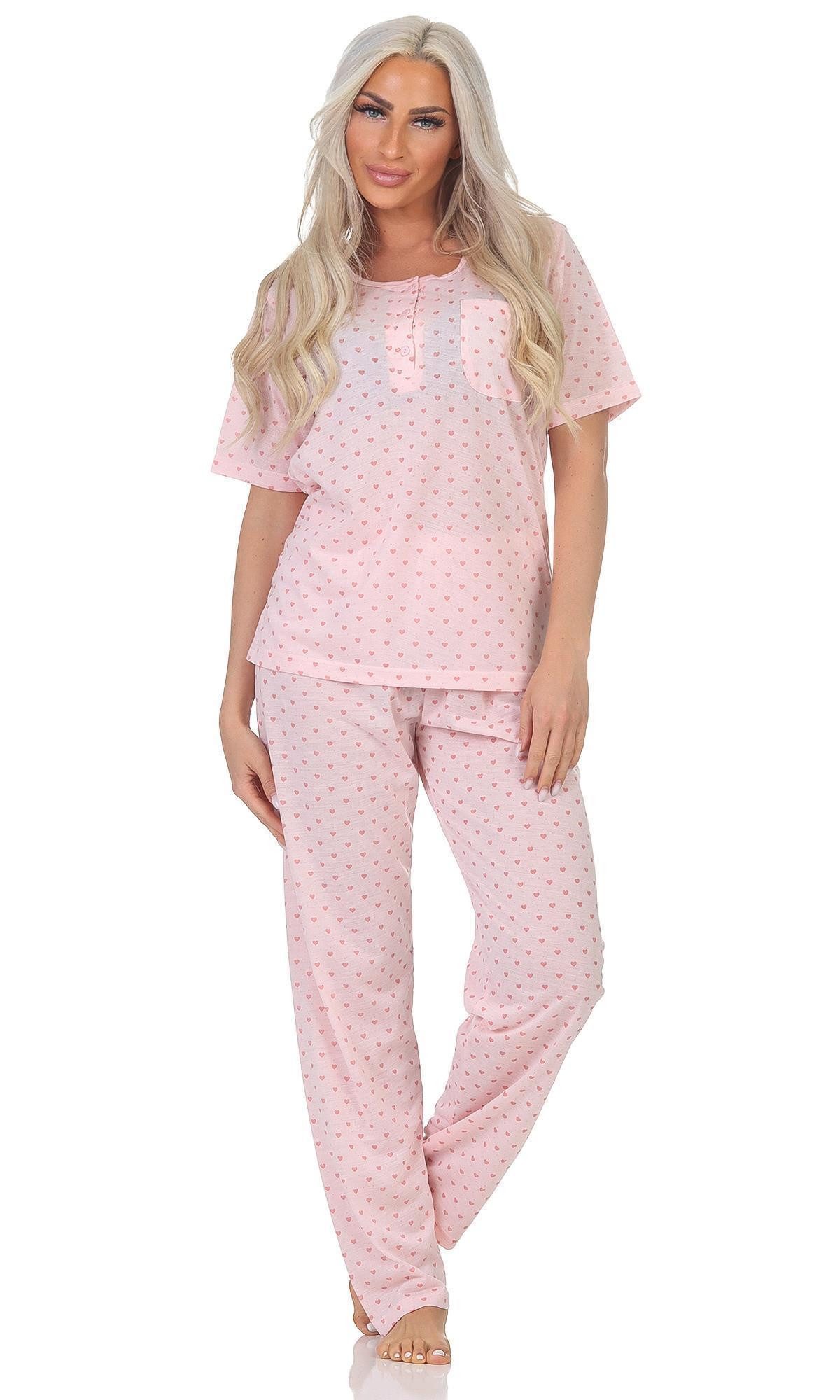 EloModa Pyjama Damen Pyjama zweiteiliger Schlafanzug Nachtwäsche, Gr. M L XL 2XL (2 tlg) – Bild 2 von 4