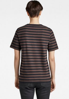 G-Star RAW T-Shirt Small RAW gr stripe r t