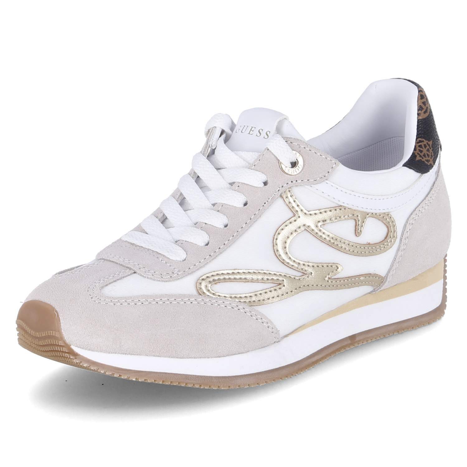 Guess FLPSKRSUE12WHITE Schnürschuh günstig online kaufen