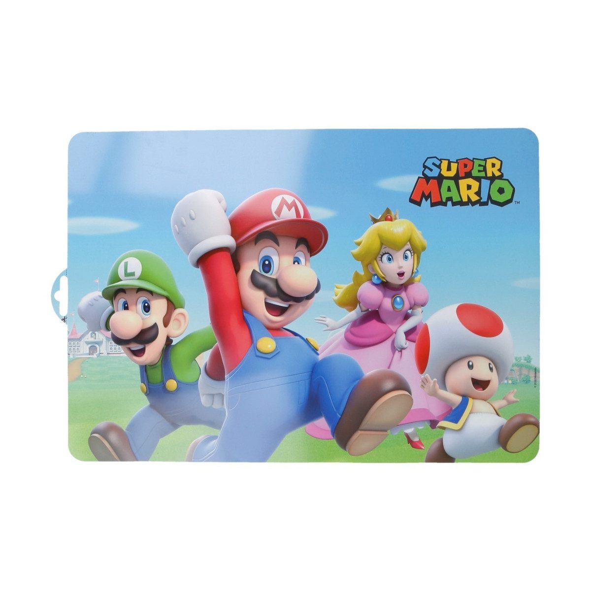 Super Mario Platzset Platzdeckchen Kinder Tischset zum Schutz der Tischfläche