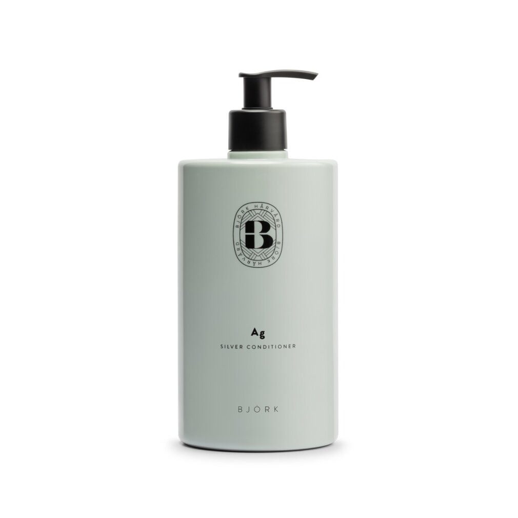 Bjork Haarshampoo Ag Silber Haarspülung zur Neutralisierung von Gelbtönen 750 ml