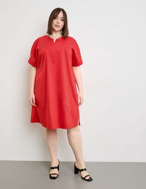 Samoon A-Linien-Kleid Tunikakleid aus Baumwoll-Mix