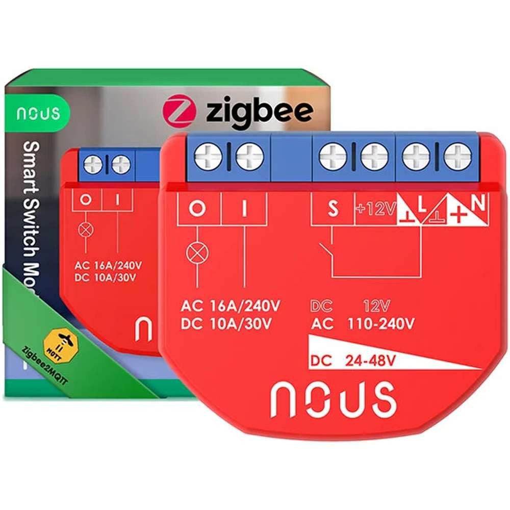 NOUS NOUS B1Z Schaltaktor ZigBee 1 Kanal / 16A / ZigBee3.0 Unterputzschalter