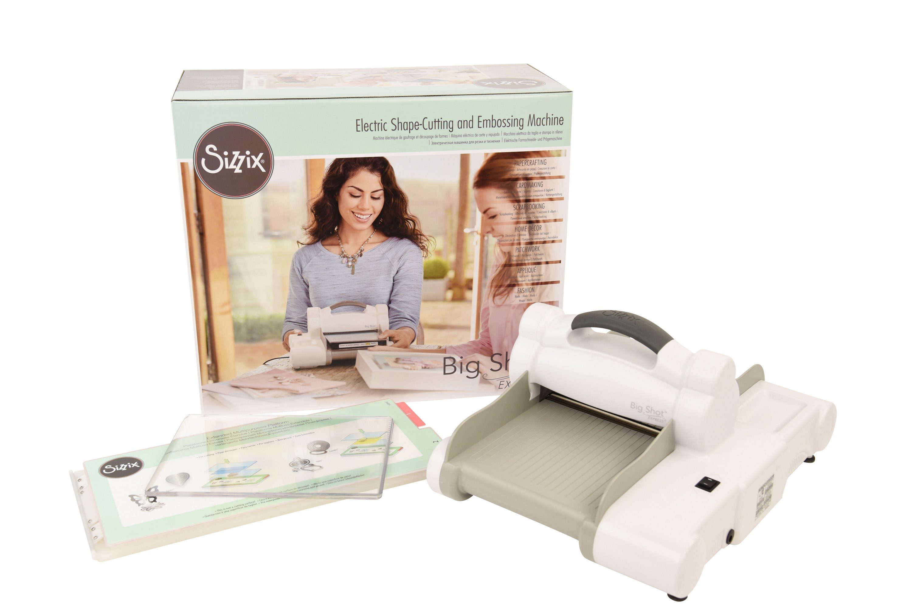 Sizzix Papierschneidegerät »Sizzix Big Shot Express«, 27,3 cm x 36,2 cm