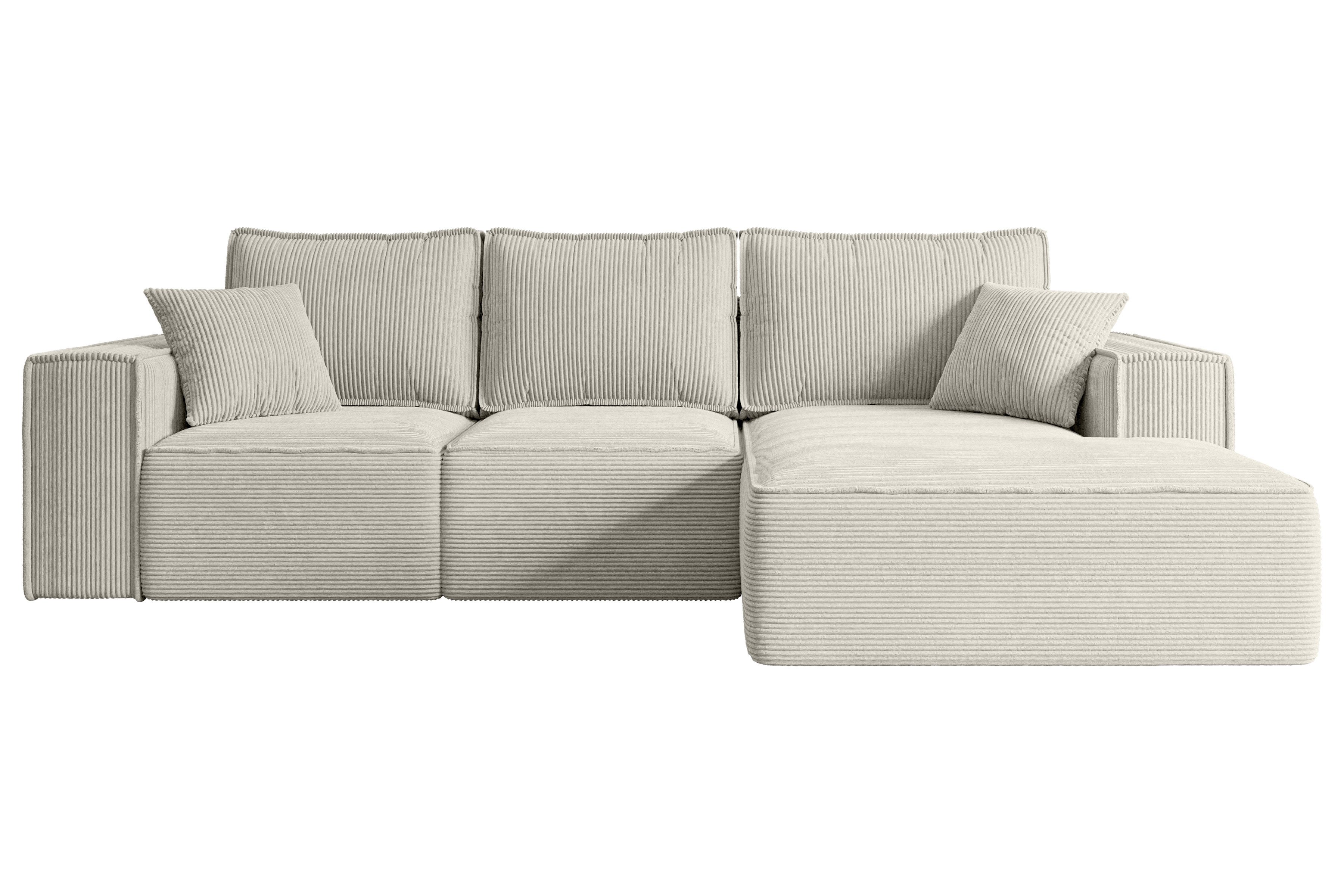 ALTDECOR Ecksofa SERRA-L-S, Couch mit Schlaffunktion, günstig online kaufen
