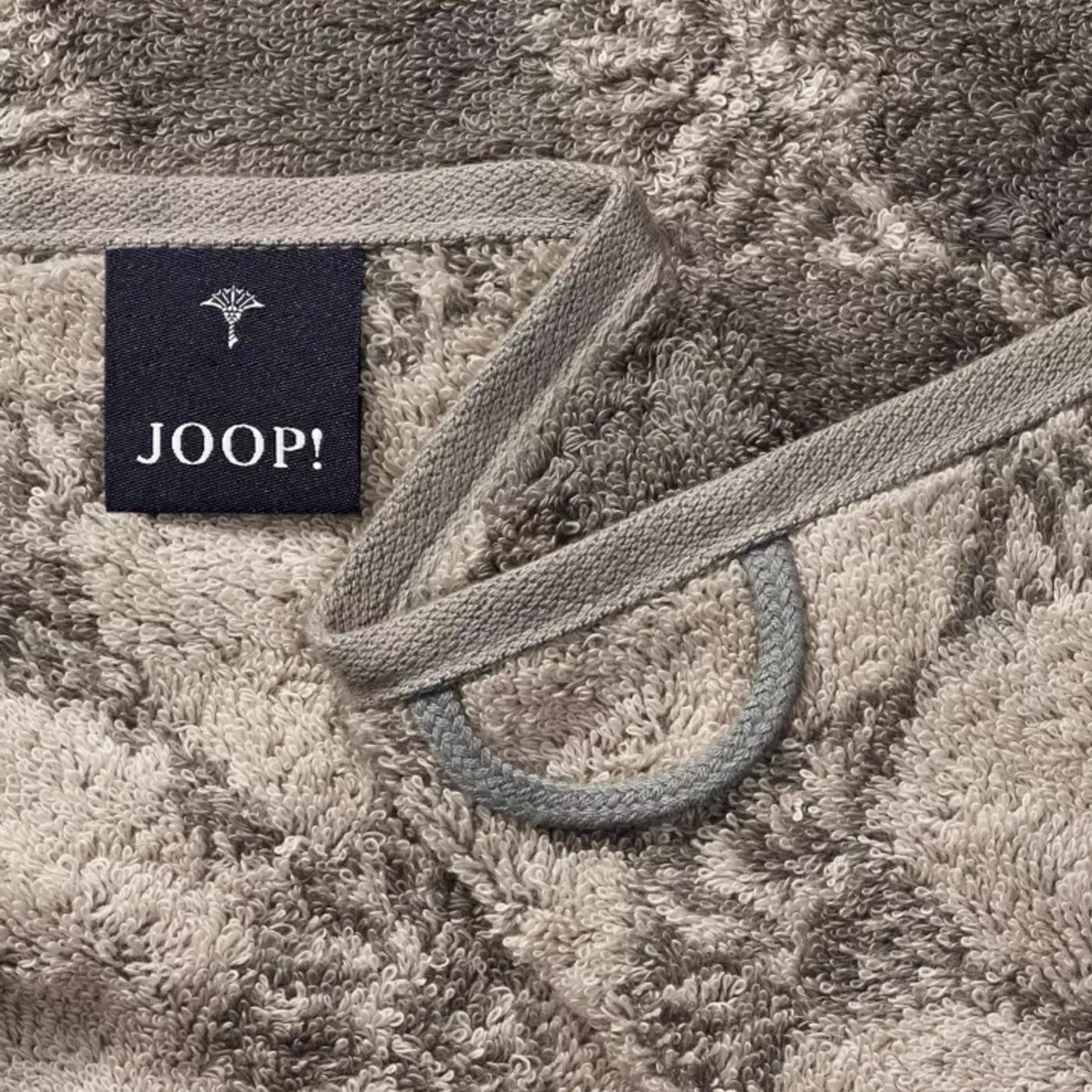 JOOP! Handtuch 2 Stück Joop! Gästetuch Cornflower 1611-70 Graphit 30x50, Walkfrottier (2-St), Baumwolle