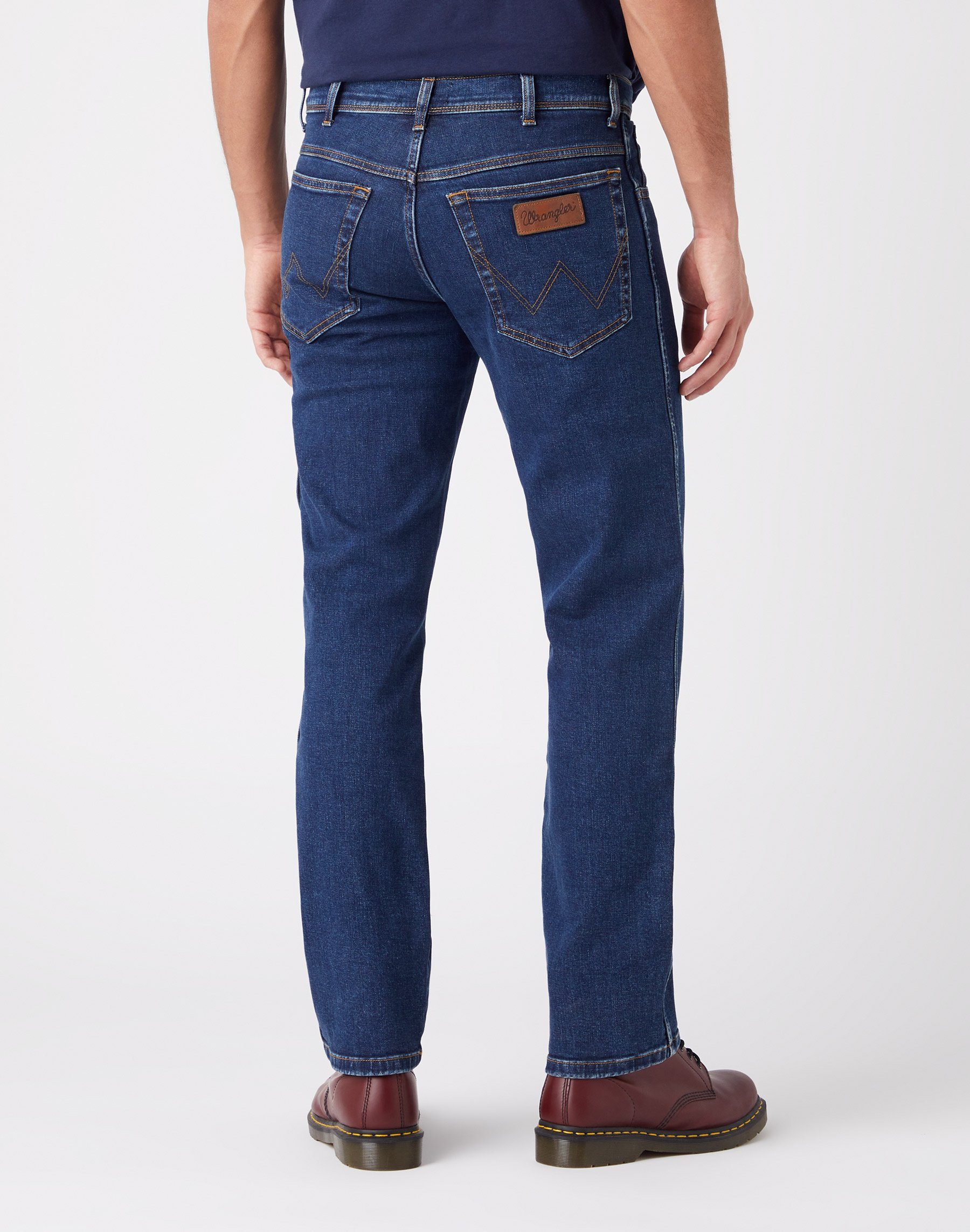 Wrangler 5-Pocket-Jeans WRANGLER TEXAS darkstone W12133009