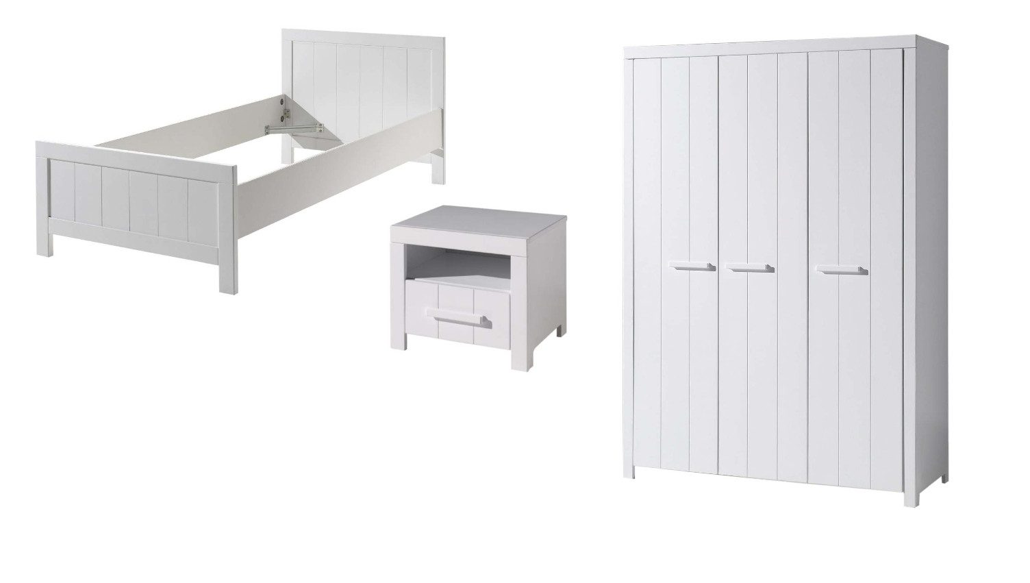 Faizee Möbel Jugendzimmer-Set Erik Set 3Tlg.