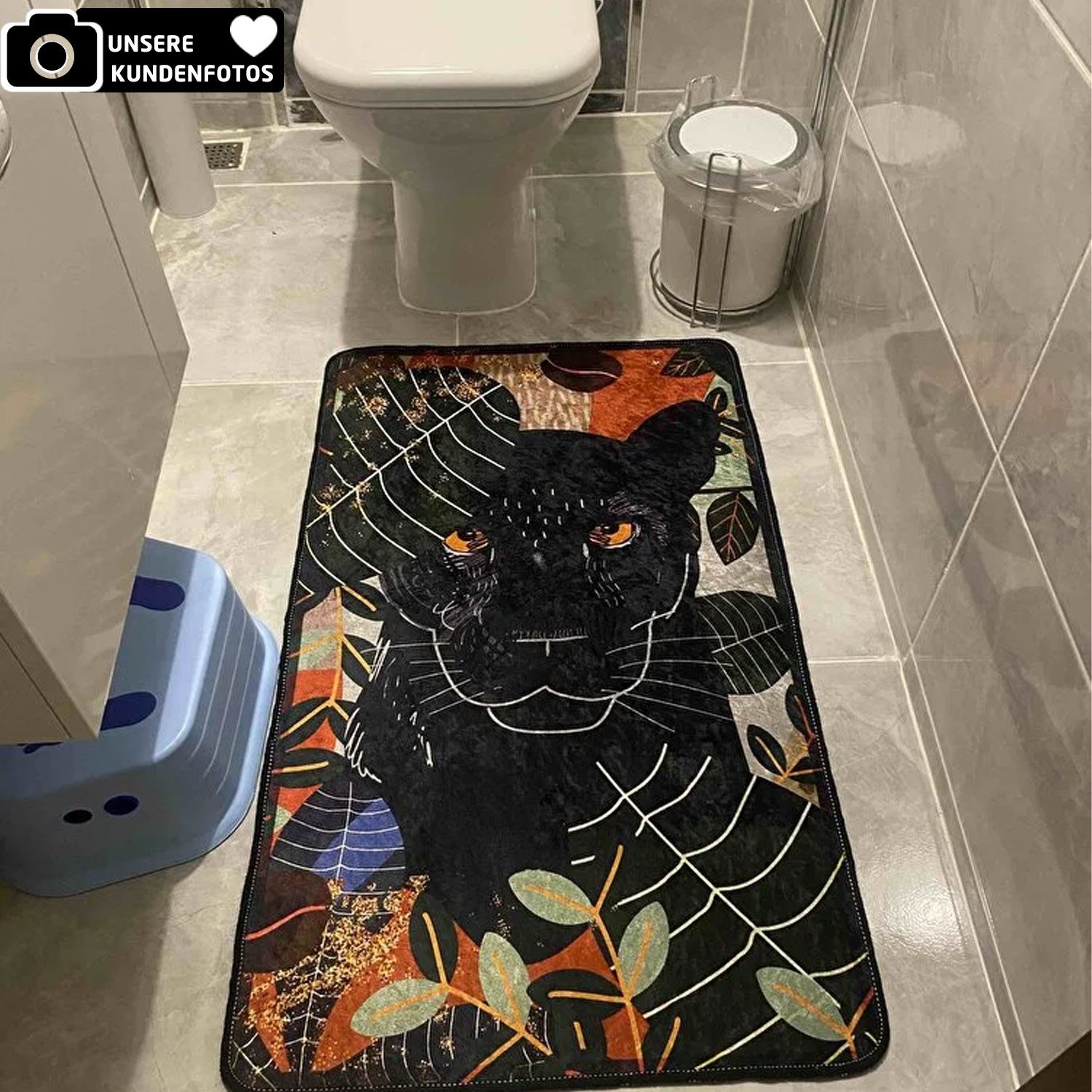 Jungengel Badematte 2tlg WC Teppich Set günstig online kaufen