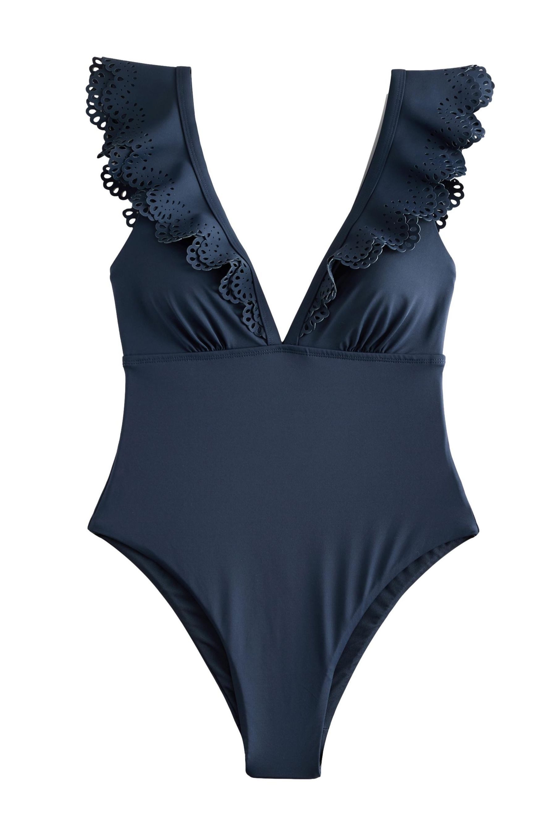 Next Badeanzug Bauchweg-Badeanzug mit Rüschen und Ausschnitt (1-St) günstig online kaufen