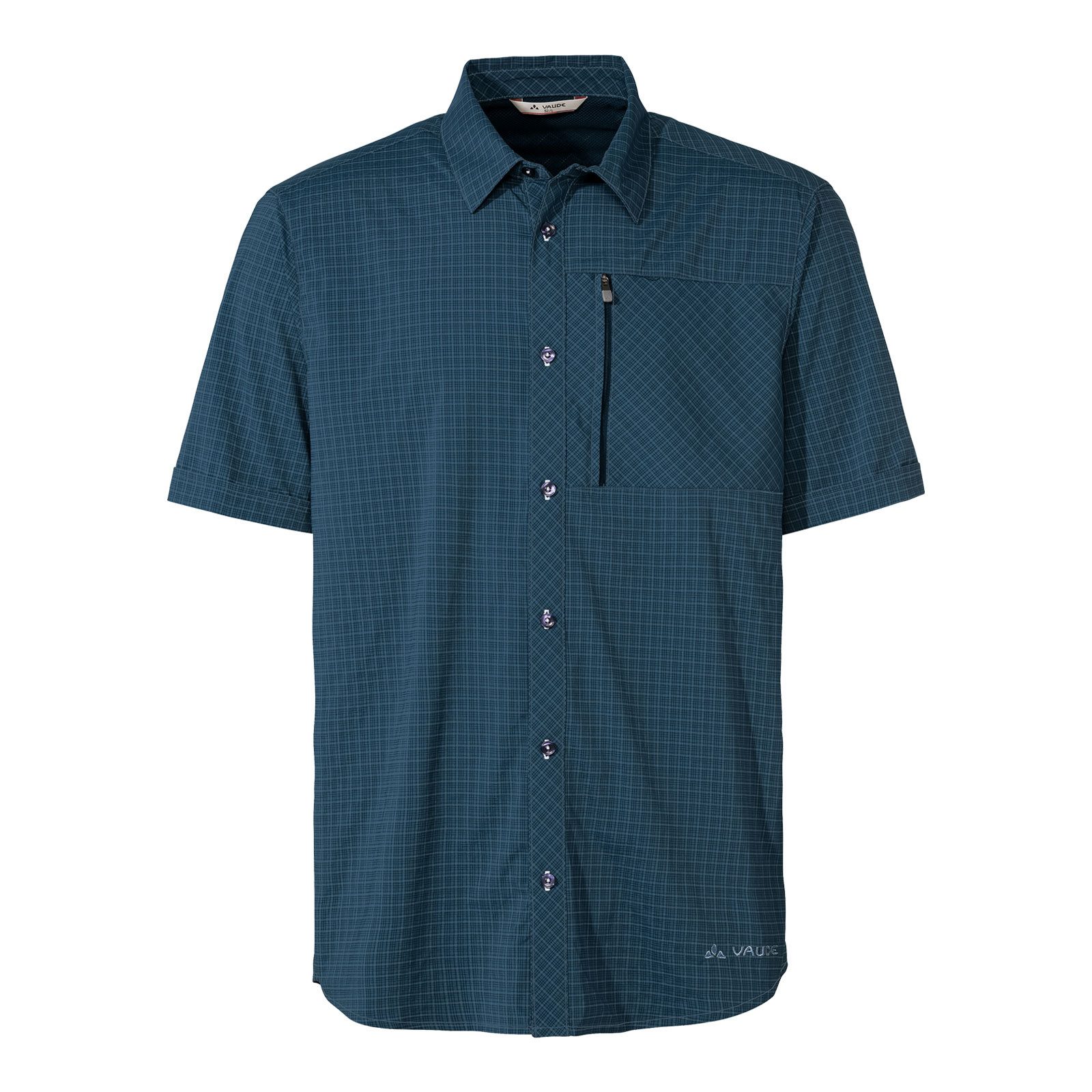 VAUDE Funktionshemd Seiland IV mit aufgesticktem Markenlogo und -schriftzug günstig online kaufen