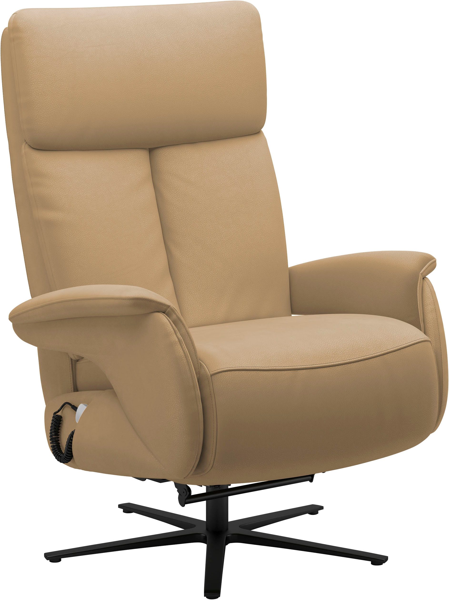sit&more TV-Sessel Triple Seven mit Kopfteilver, Drehfunktion, Herz-Waage & Relaxfunktion, Ergonomie S: elektr. Fußstütze, Rückenlehne & Aufstehhilfe, Akku – Bild 2 von 5
