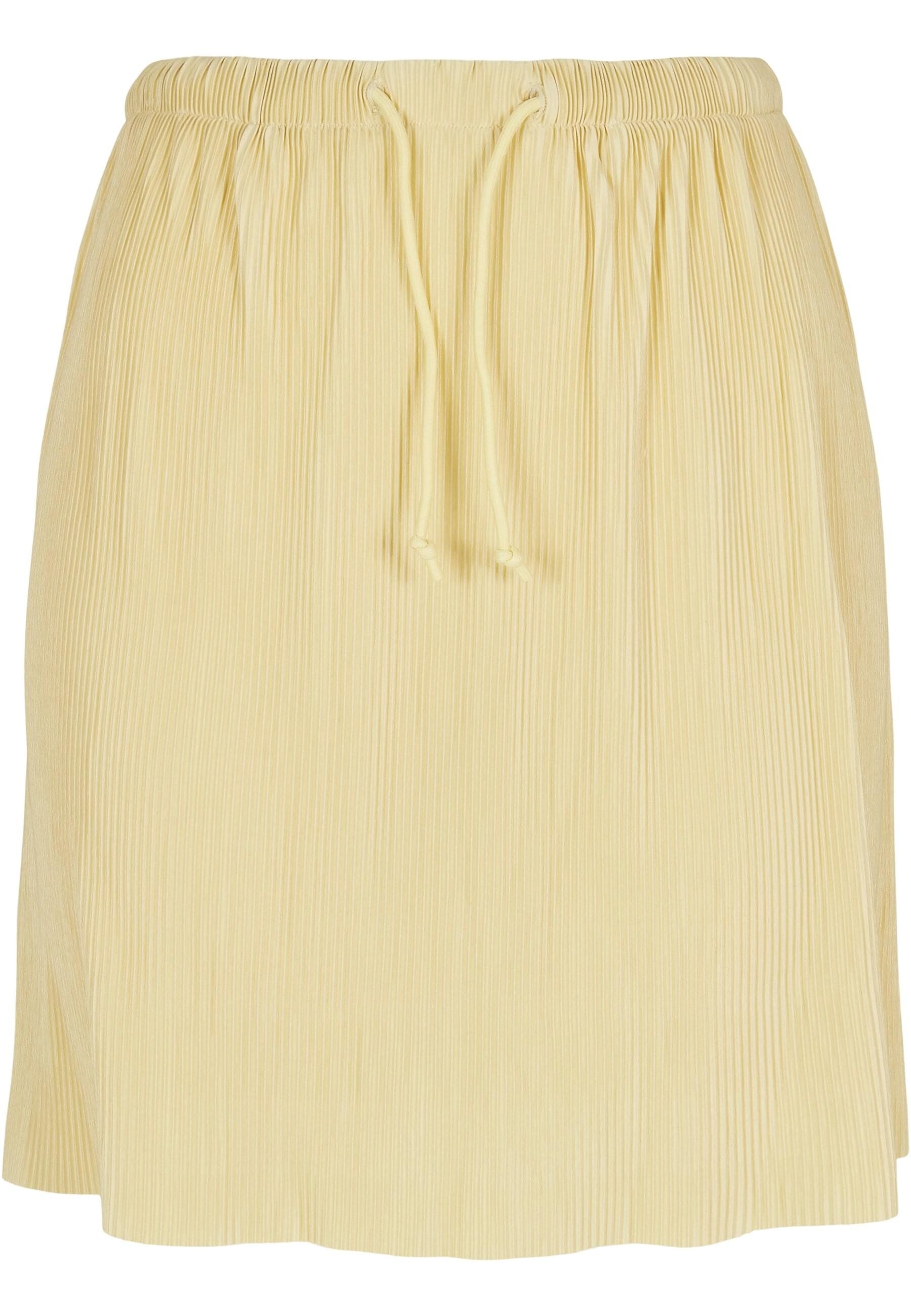 URBAN CLASSICS Sommerrock Urban Classics Damen Ladies Plisse Mini Skirt (1- günstig online kaufen