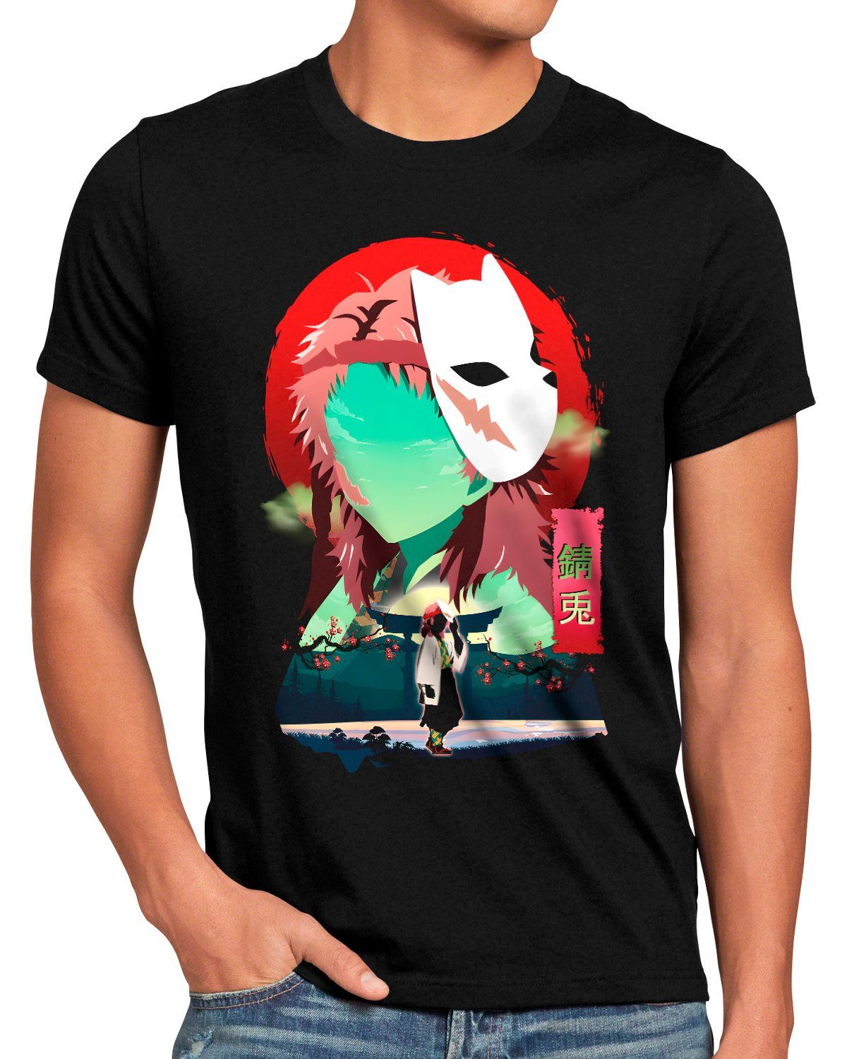 style3 T-Shirt Sabita Yaiba demon slayer anime japan manga cosplay