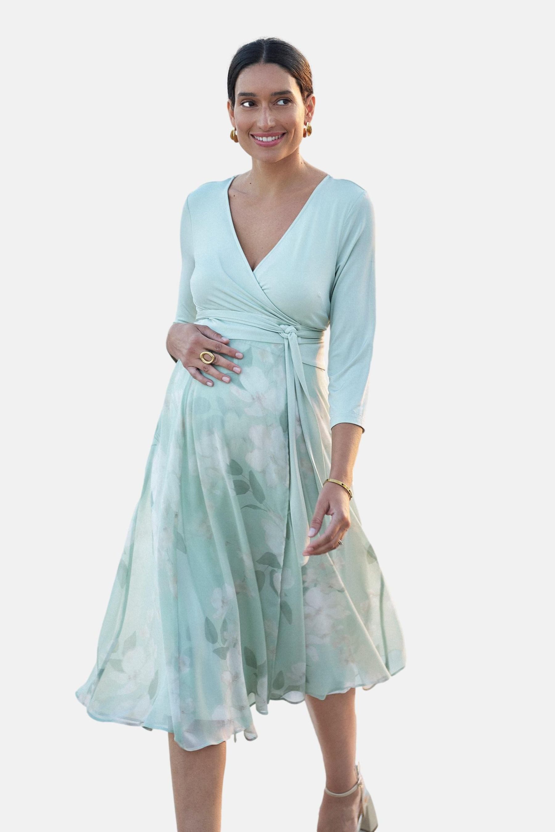 Seraphine Wickelkleid Seraphine Premium Umstands- und Still-Wickelkleid (1-tlg)