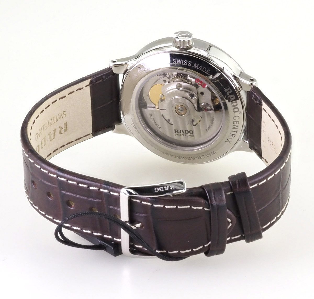 Rado Automatikuhr Herren Uhr R30939125 Centrix Swiss Made Ø 38 mm
