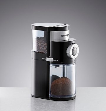 Rommelsbacher Kaffeemühle EKM200, 110 W, Scheibenmahlwerk, 250 g Bohnenbehälter