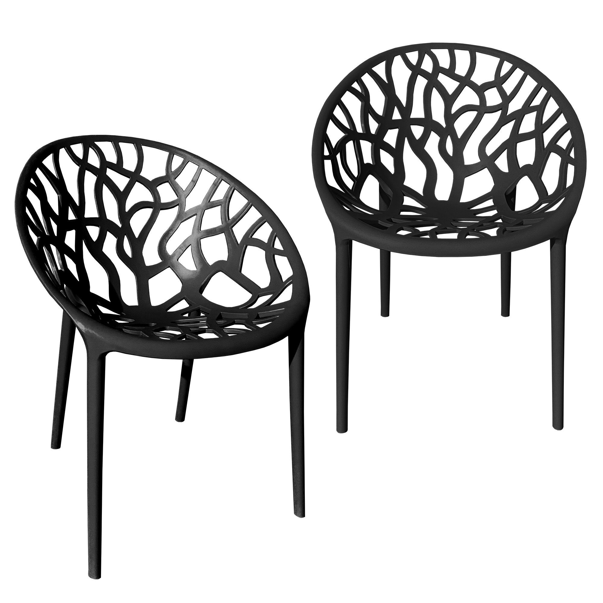TRISENS Gartenstuhl Delia (einzeln oder im günstig online kaufen