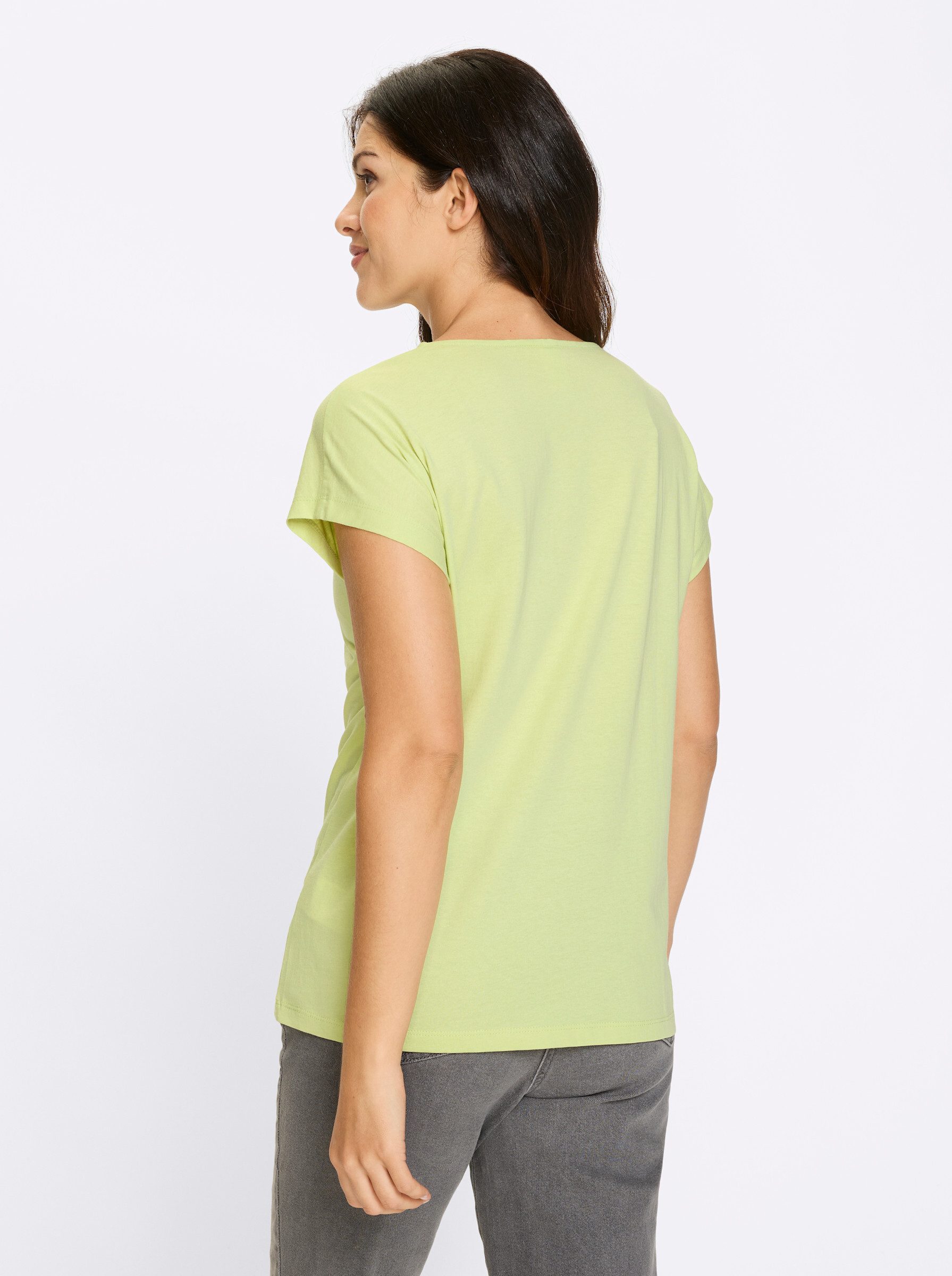 Sieh an! T-Shirt Kurzarm-Shirt Extra kurz günstig online kaufen