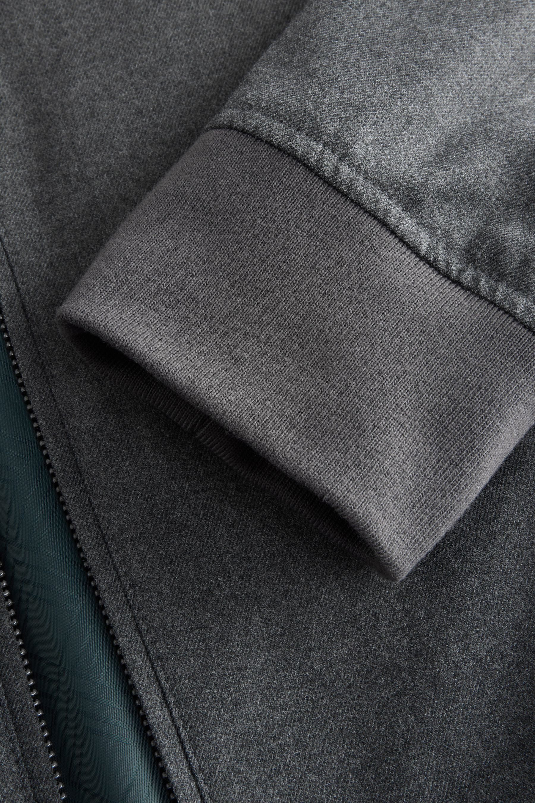 Next Bomberjacke Slim Fit Bomberjacke aus Flanell (1-St)