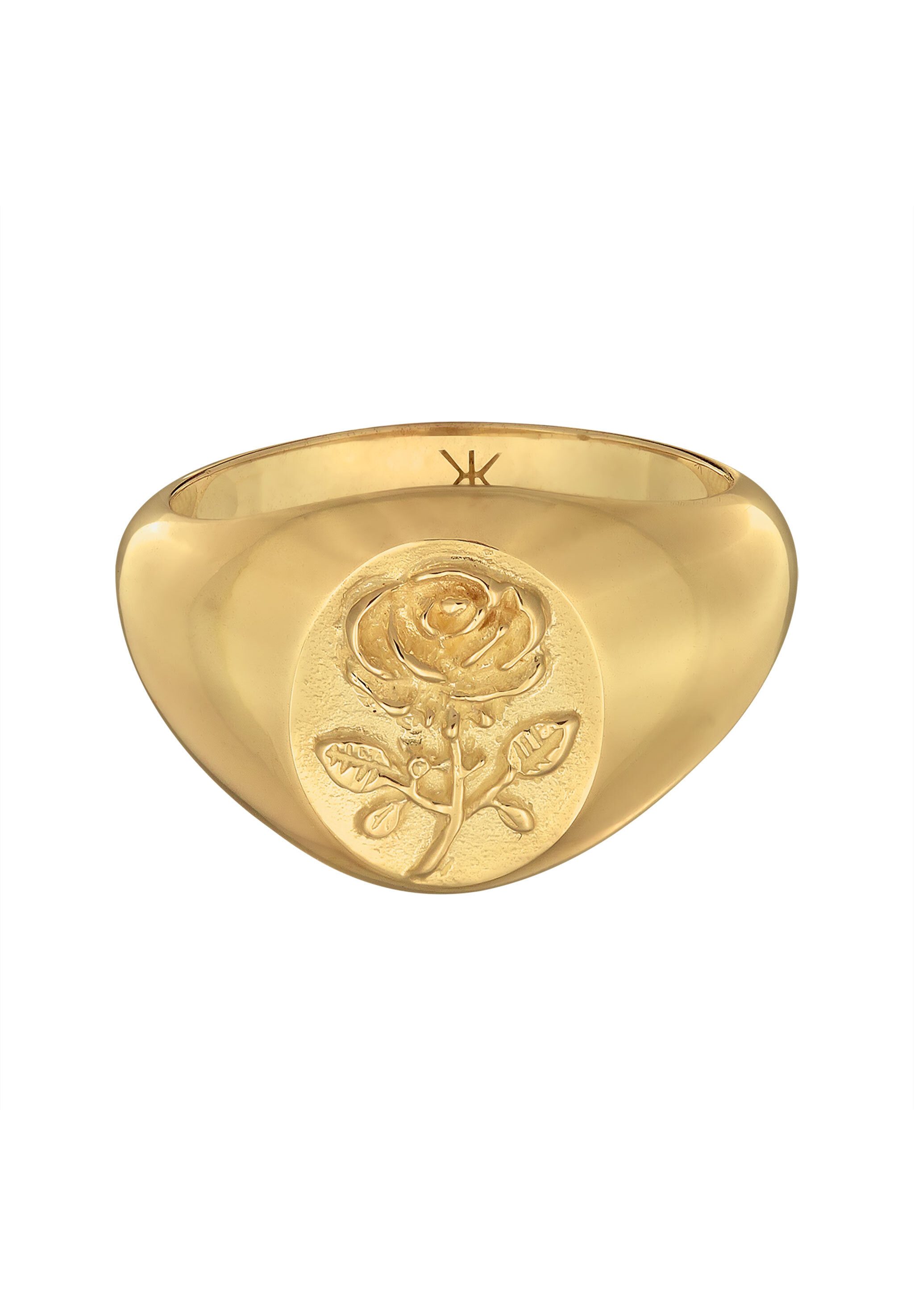 Kuzzoi Siegelring Siegelring Rose Flower 925 günstig online kaufen