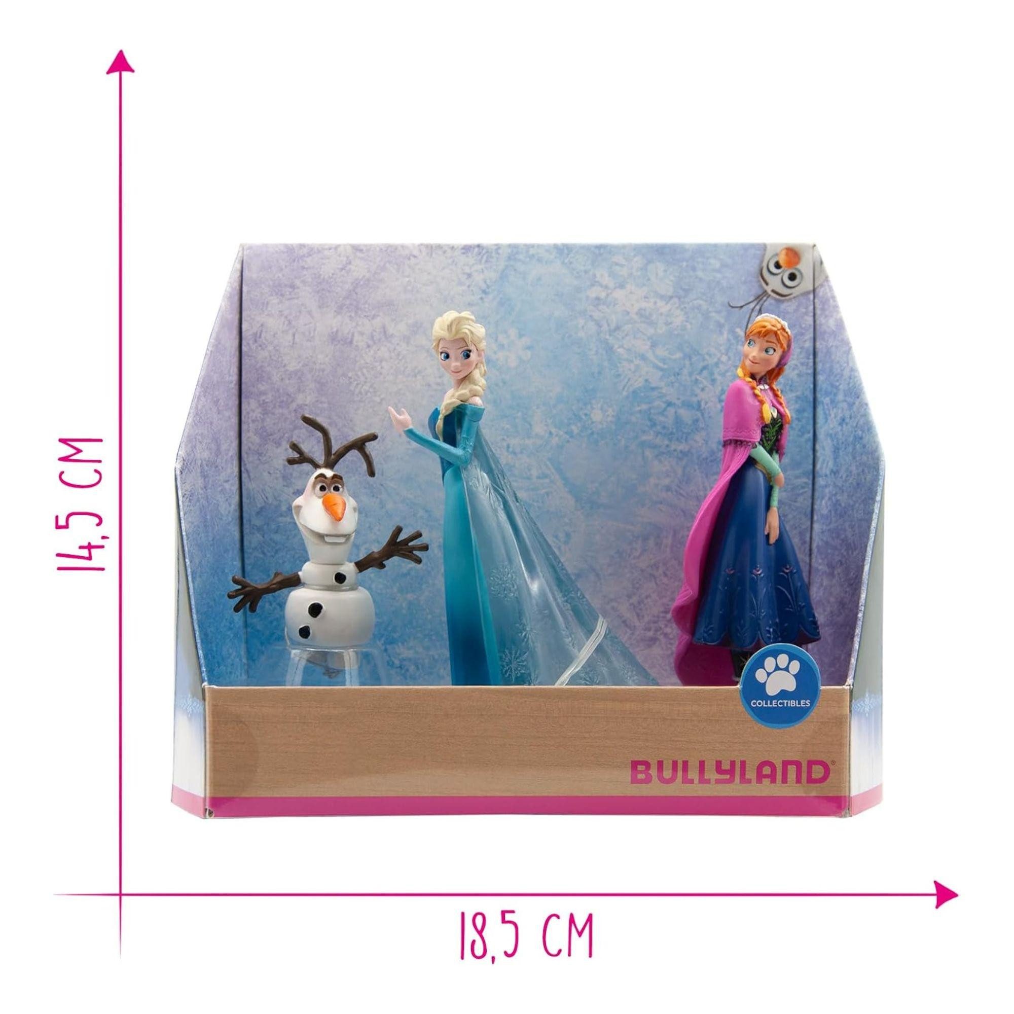 BULLYLAND Spielfigur Anna, Elsa und Olaf (13446) - Die Eiskönigin