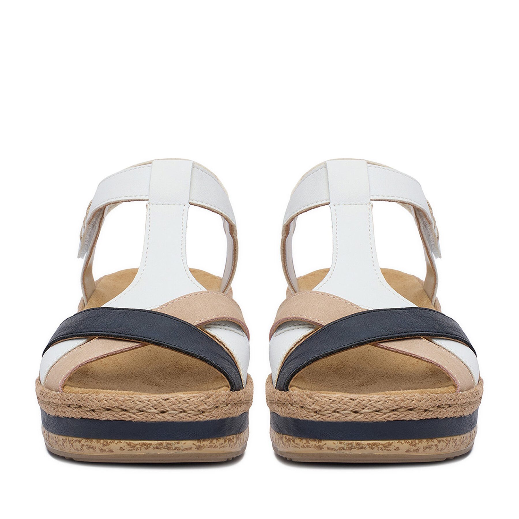 Rieker Rieker Damen-Sandalen Weiß V0919-81 Sandale