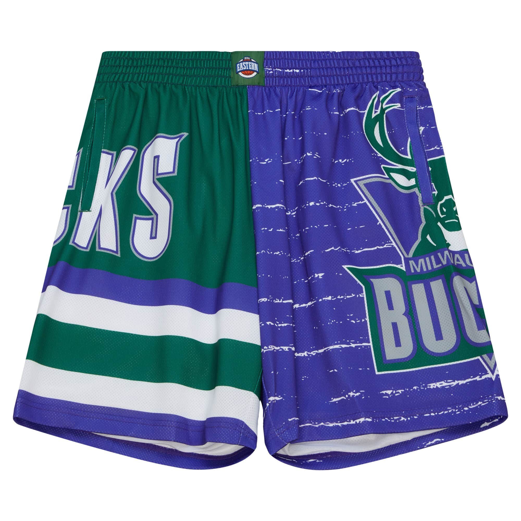 Mitchell & Ness Shorts Milwaukee Bucks JUMBOTRON 3.0