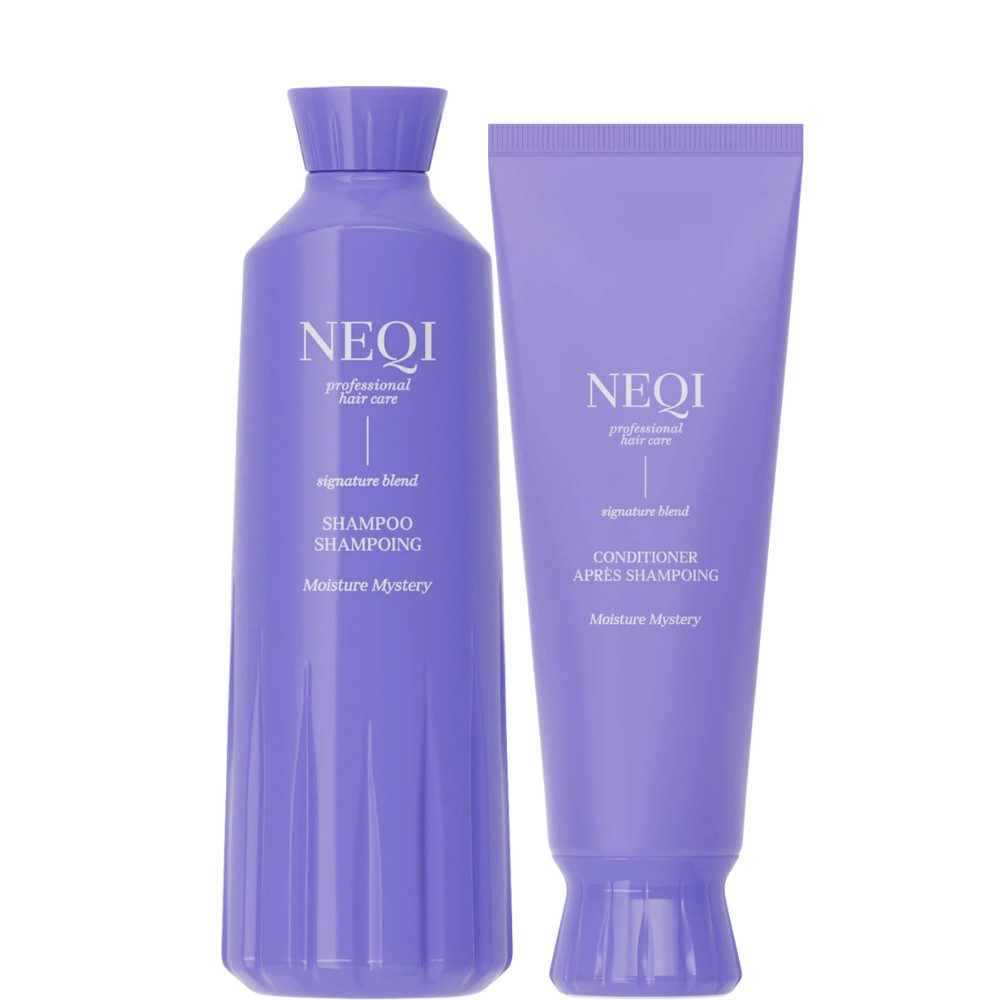 NEQI Haarpflege-Set Moisture Mystery Duo, 2-tlg., versorgt trockenes und feuchtigkeitsarmes Haar intensiv mit Pflege