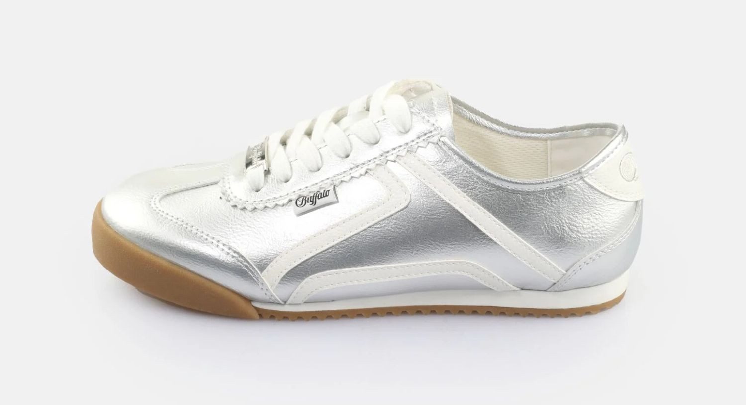 Buffalo Buffalo Java Sneaker Silber Weiß Sneaker günstig online kaufen