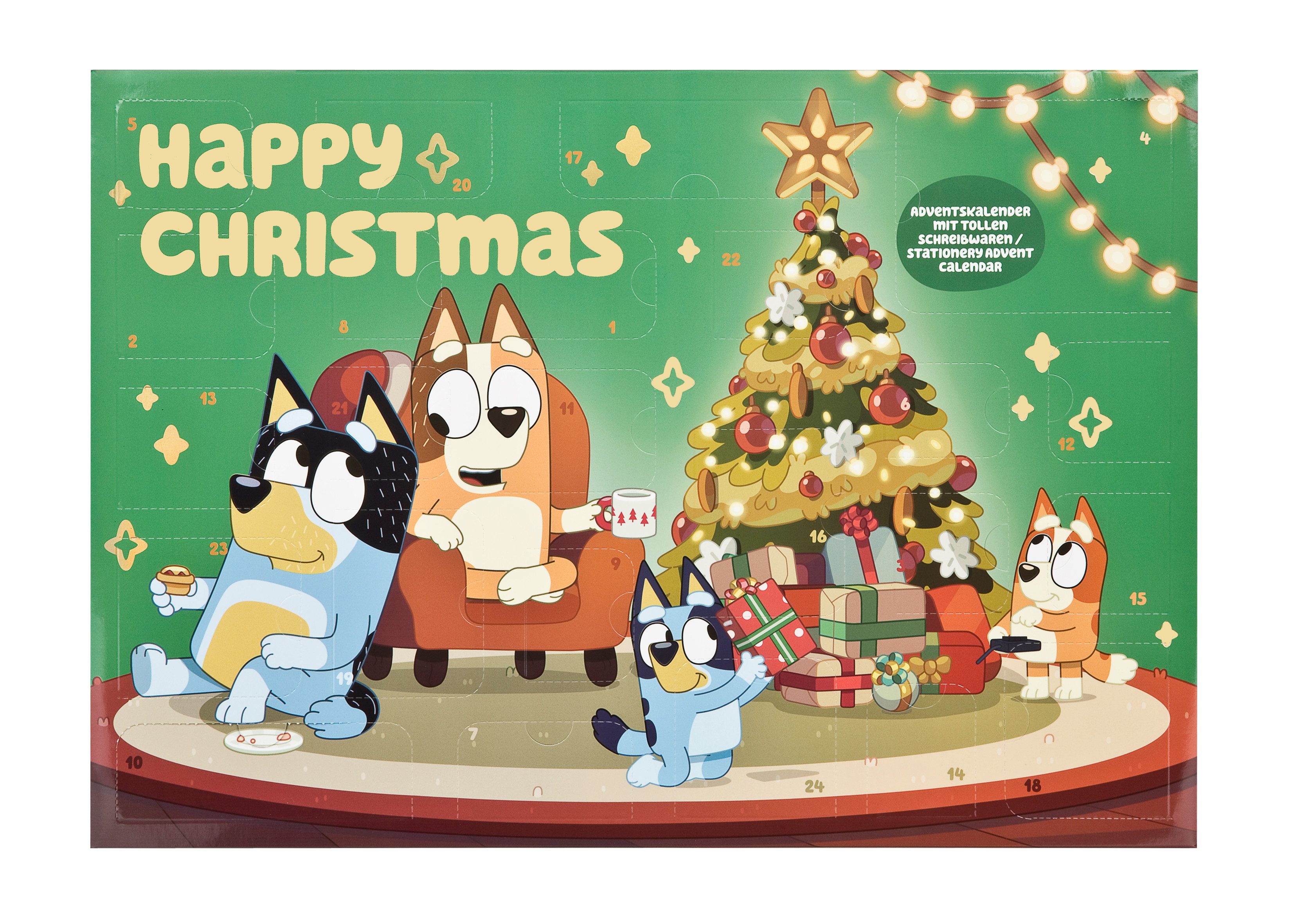 UNDERCOVER Spielzeug-Adventskalender Bluey 2026