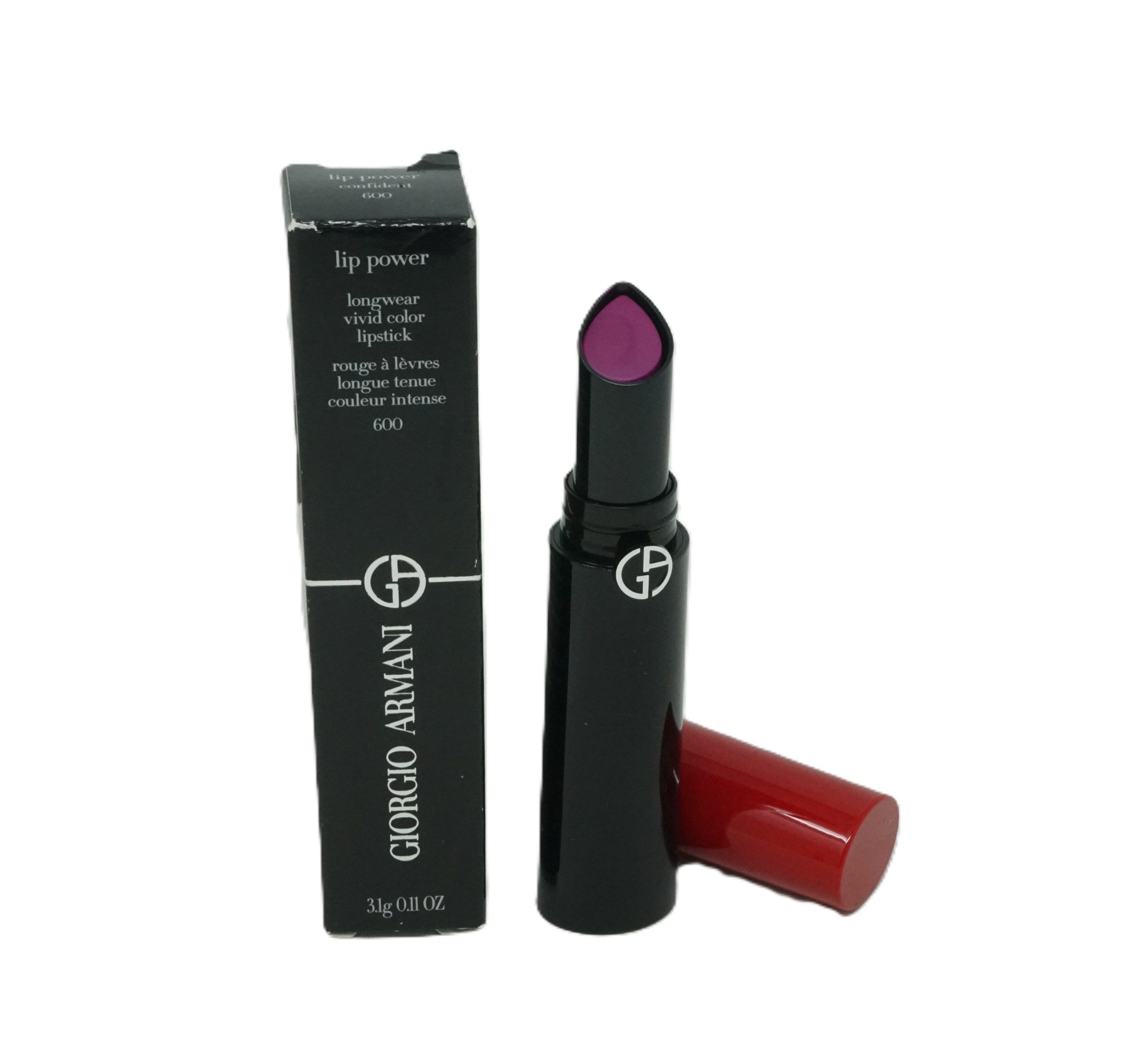 Giorgio Armani Lippenstift Giorgio Armani Lip Power Lippenstift 3,1g confident 600
