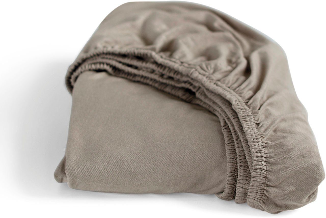 Cinderella Spannbettlaken Jersey, Jersey, Gummizug: rundum, (1 Stück), büge günstig online kaufen