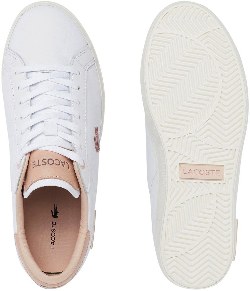 SFA pink white/light Sneaker 222 5 Lacoste POWERCOURT