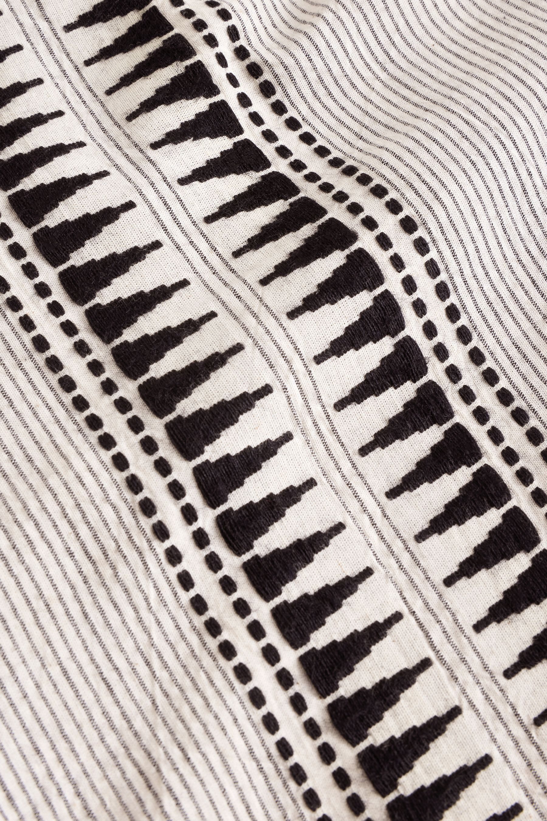 Next Loungehose Jacquard-Hose (1-tlg)